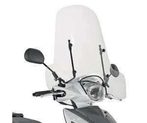 Cupolino parabrezza  per SUZUKI Address 110  2015 - 2016 - 2017 - 2018   Fabbricato da Kappa colore trasparente codice prodotto 107AK