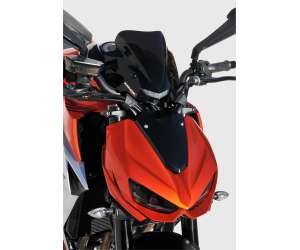 NOSE SCREEN HYPER SPORT 21 CM ERMAX FOR Z 1000 2014/2017 (+ FIT KIT )CLEAR 