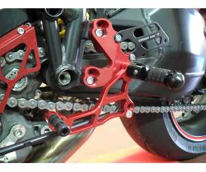  Adjustable rearsets 4RACING for DUCATI  STREETFIGHTER   