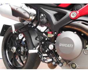  Adjustable rearsets 4RACING for DUCATI  MONSTER 1100  2010 - 2013 