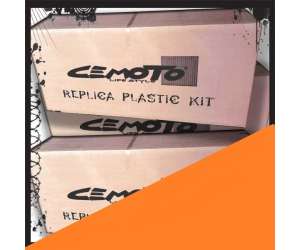 Kit plastiche   ARANCIO cross enduro cemoto per  KTM  EXC 2004 EXCF 2004     