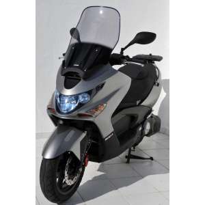 SCOOTER WINDSHIELD ERMAX HIGH PROTECTION (TOTAL HEIGHT 60 CM) FOR 250/300/500 X CITING 2005/2008 SMOKED 