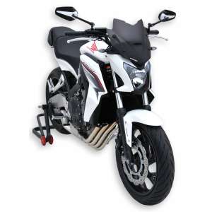 NOSE SCREEN SPORT 28 CM ERMAX FOR CB 650 F (+ KIT PATTES FIX )2014/2016 CLEAR 