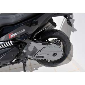 PARAFANGO  POSTERIORE ERMAX FOR SCOOTER C 650 SPORT 2016 SILVER CARBON LOOK 
