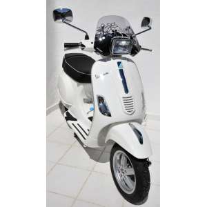 SV PICCOLO 30 CM ERMAX FOR VESPA(PHARE CARRE )50/125 S 10/15 + CHROMED FIX SMOKED 