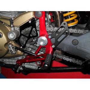  Adjustable rearsets 4RACING for DUCATI  HYPERMOTARD 1100   